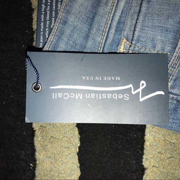 NWOT Sebastian McCall Charlie’s Jeans - Picture 3 of 4